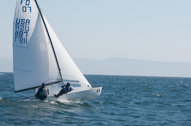 2012 Flying Dutchman World Championships Race 9 ©  Richard Phillips